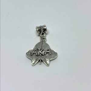 Charm Pendant For Alpha Kappa Alpha AKA Sorority. Charm Only